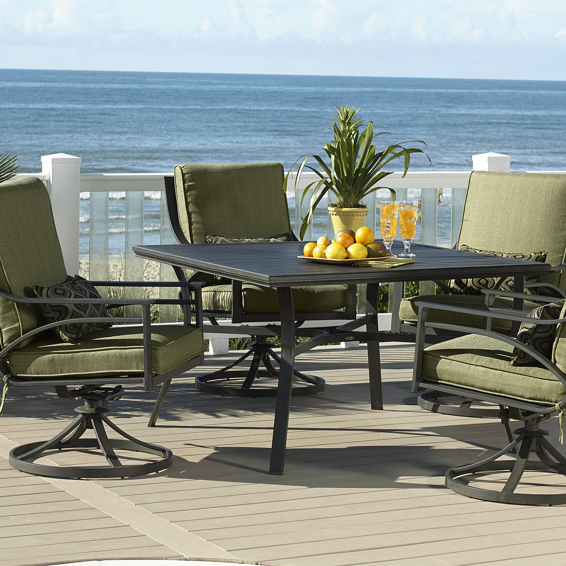 La Z Boy Outdoor DKTR 5PC Karter 5 Pc Dining Set