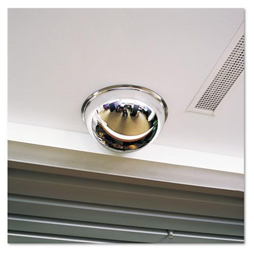 See All SEEPV18360 Full Dome Convex Security Mirror, Covers 300 Sq Ft