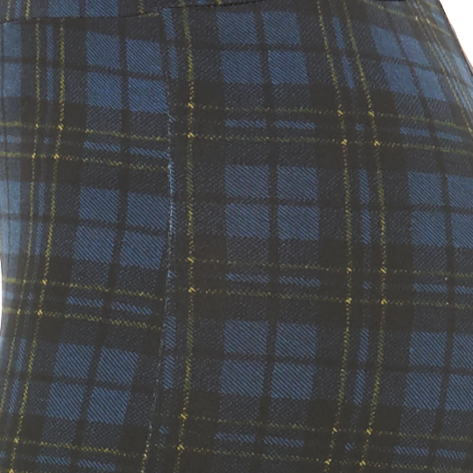 Selected Color is Navy Lone Plaid Print