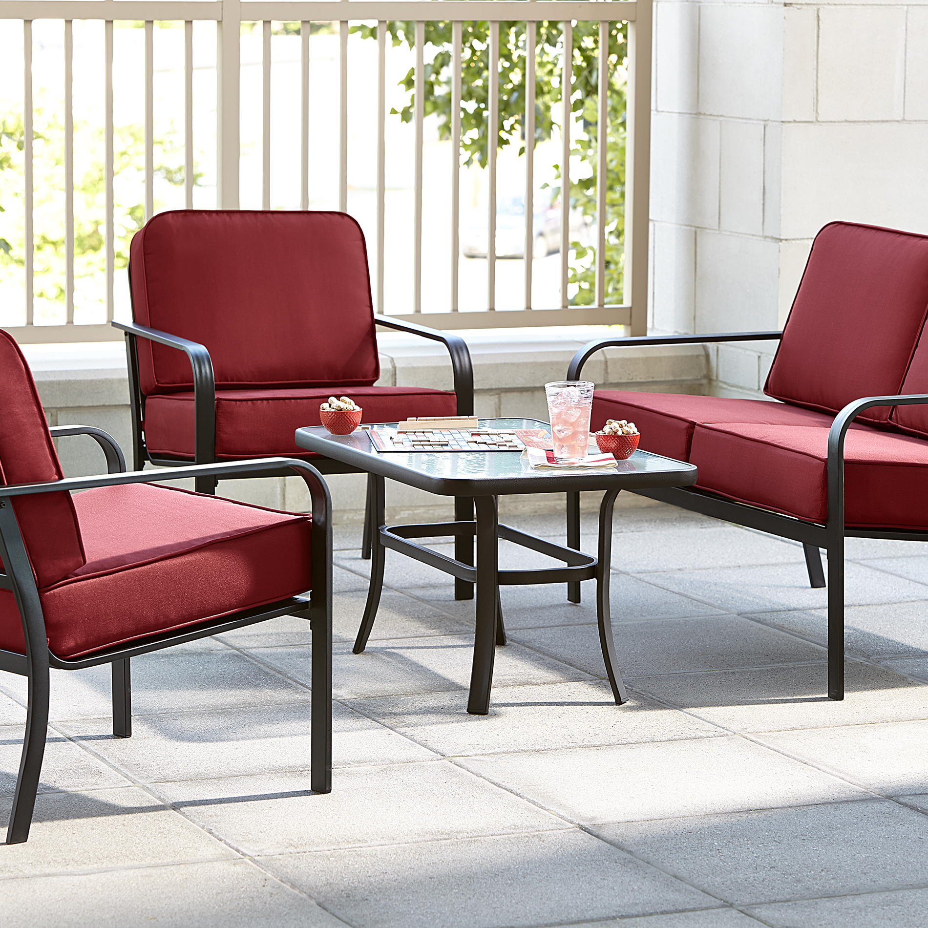 Essential Garden Bisbee 4 Piece Seating Set* Limited ... Essential Garden Bisbee 4 Piece Seating Set* Limited ... on Outdoor Living Ltd id=66197