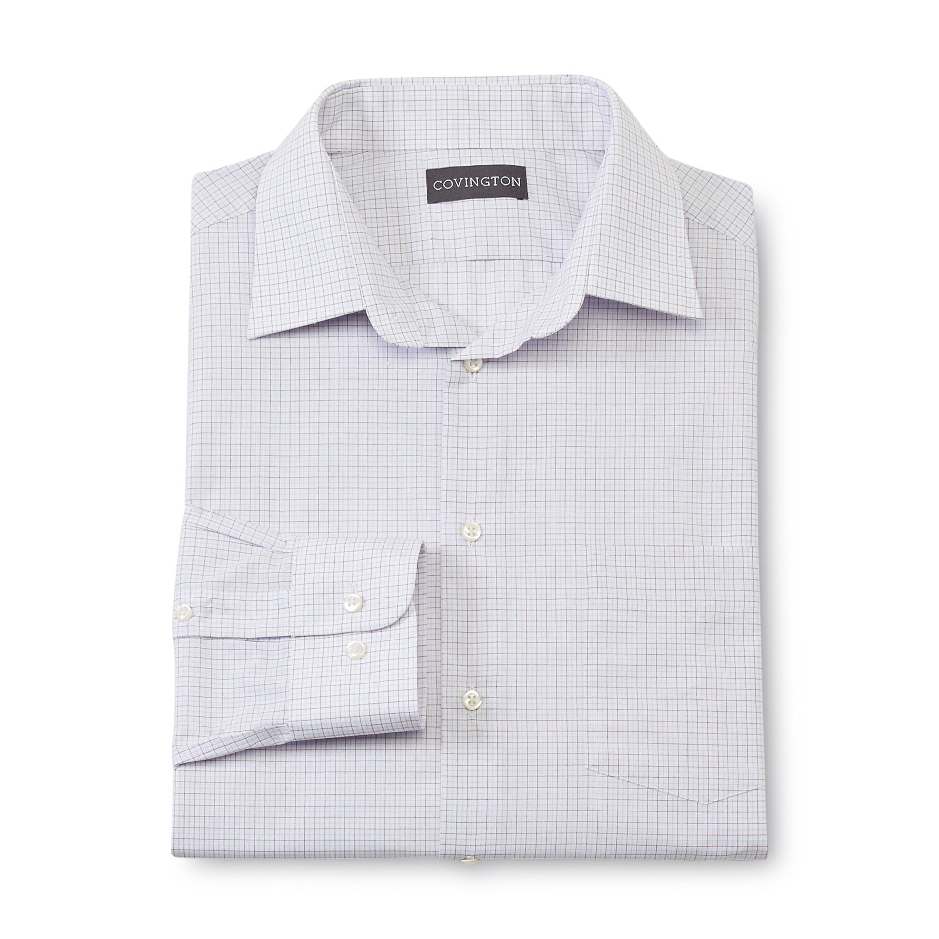 Covington Men's Oxford Dress Shirt - Grid