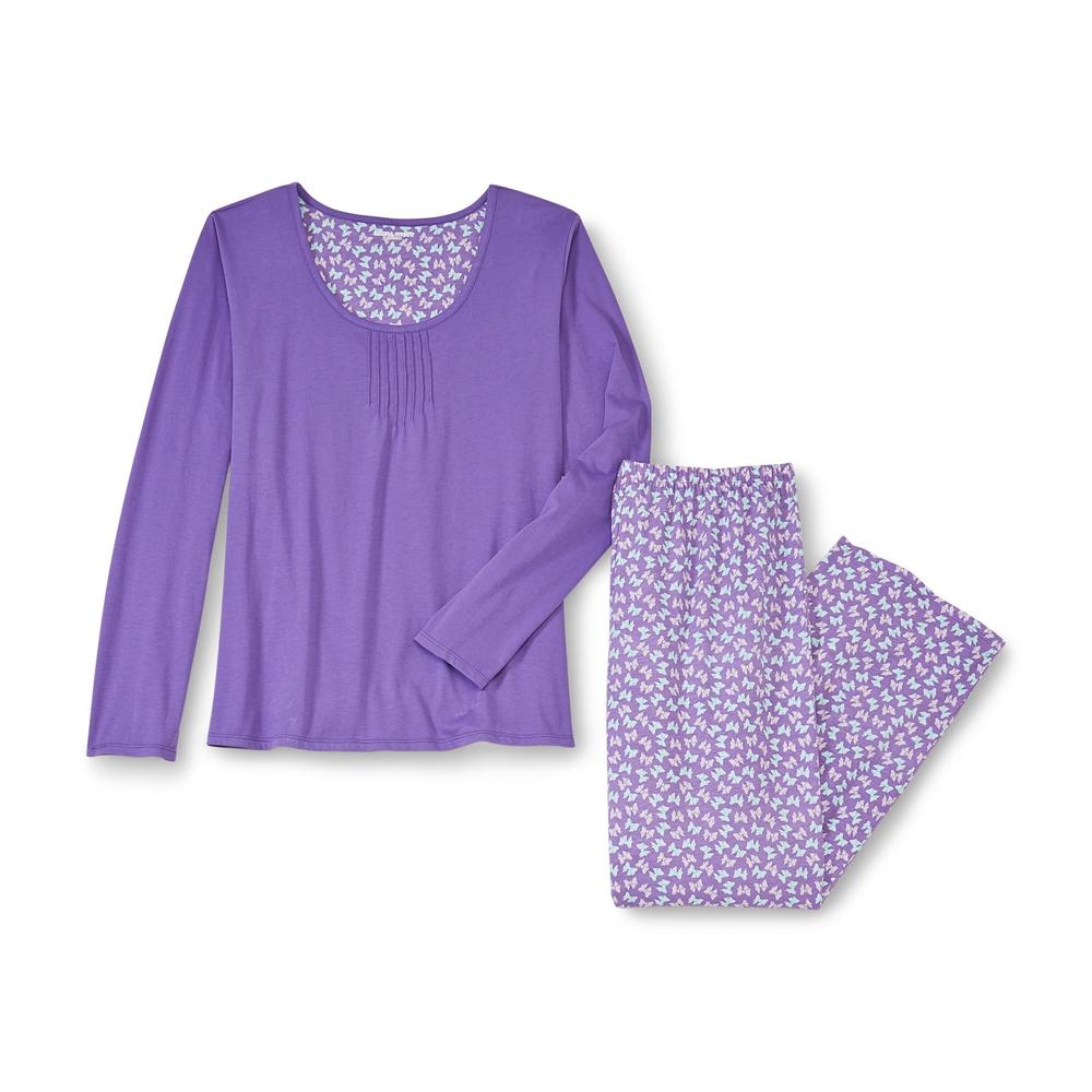 Laura Scott Women's Pajama Top & Pants - Bows
