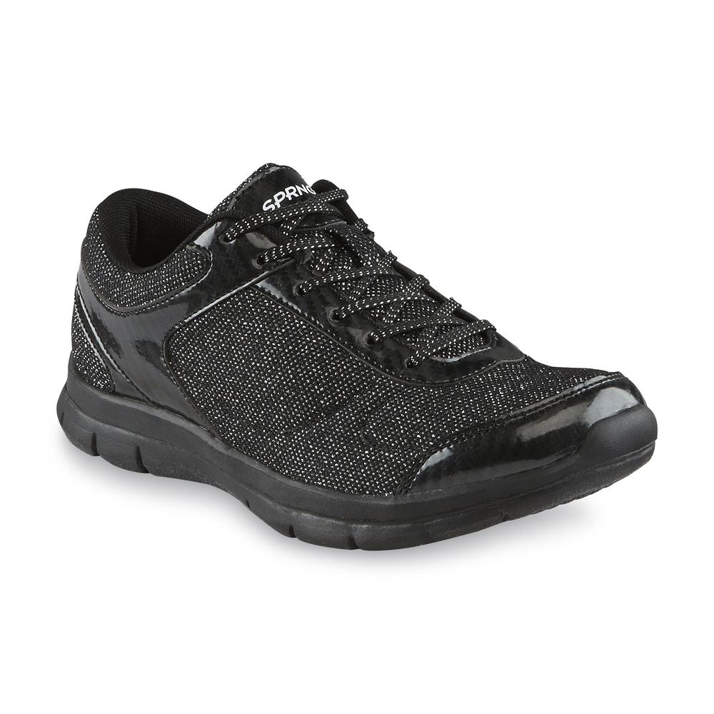 &nbsp; Women's Gem Black Metallic Athletic Shoe