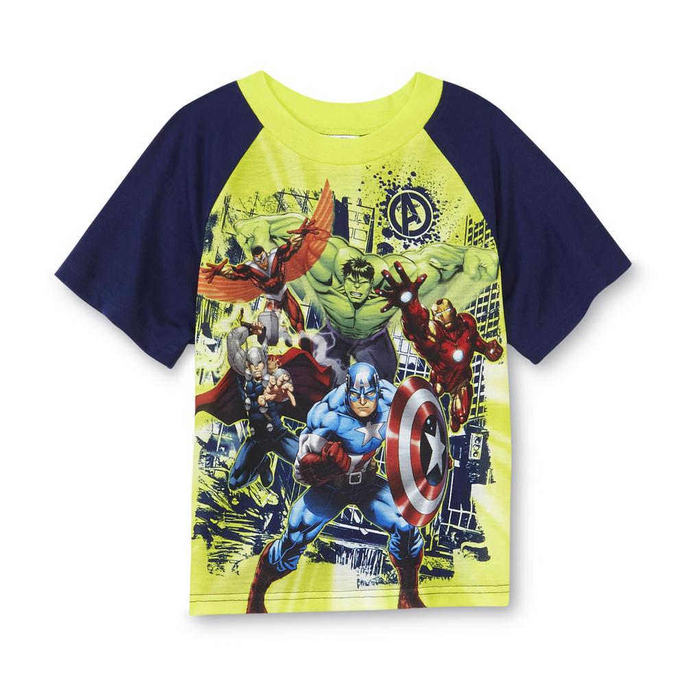 Marvel Avengers Boy's Pajama Shirt & Shorts