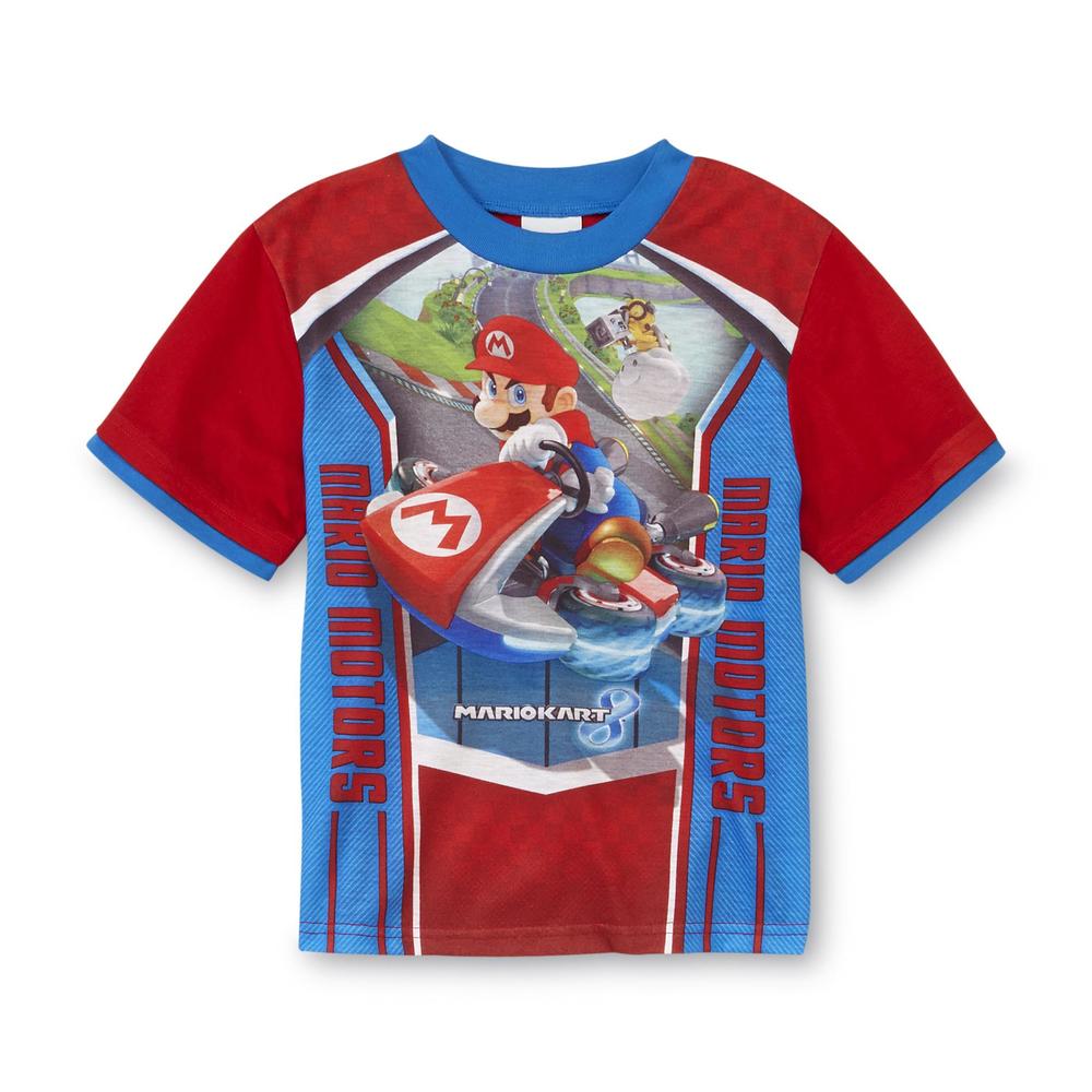 Nintendo Boy's Pajama Shirt & Shorts - Mario Kart 8