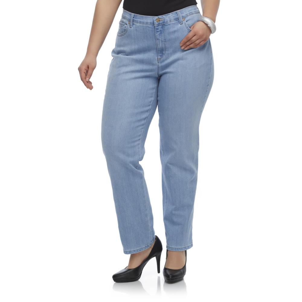 Gloria Vanderbilt Women's Plus Stretch Fit Amanda Jeans - Striped