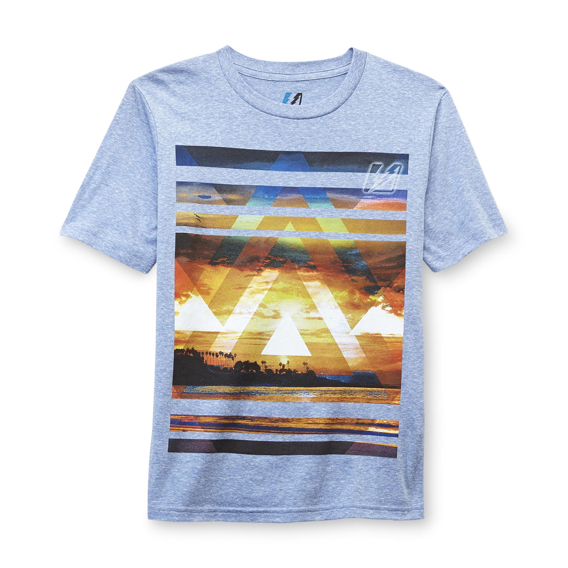 Amplify Boy's Graphic T-Shirt - Palm Trees