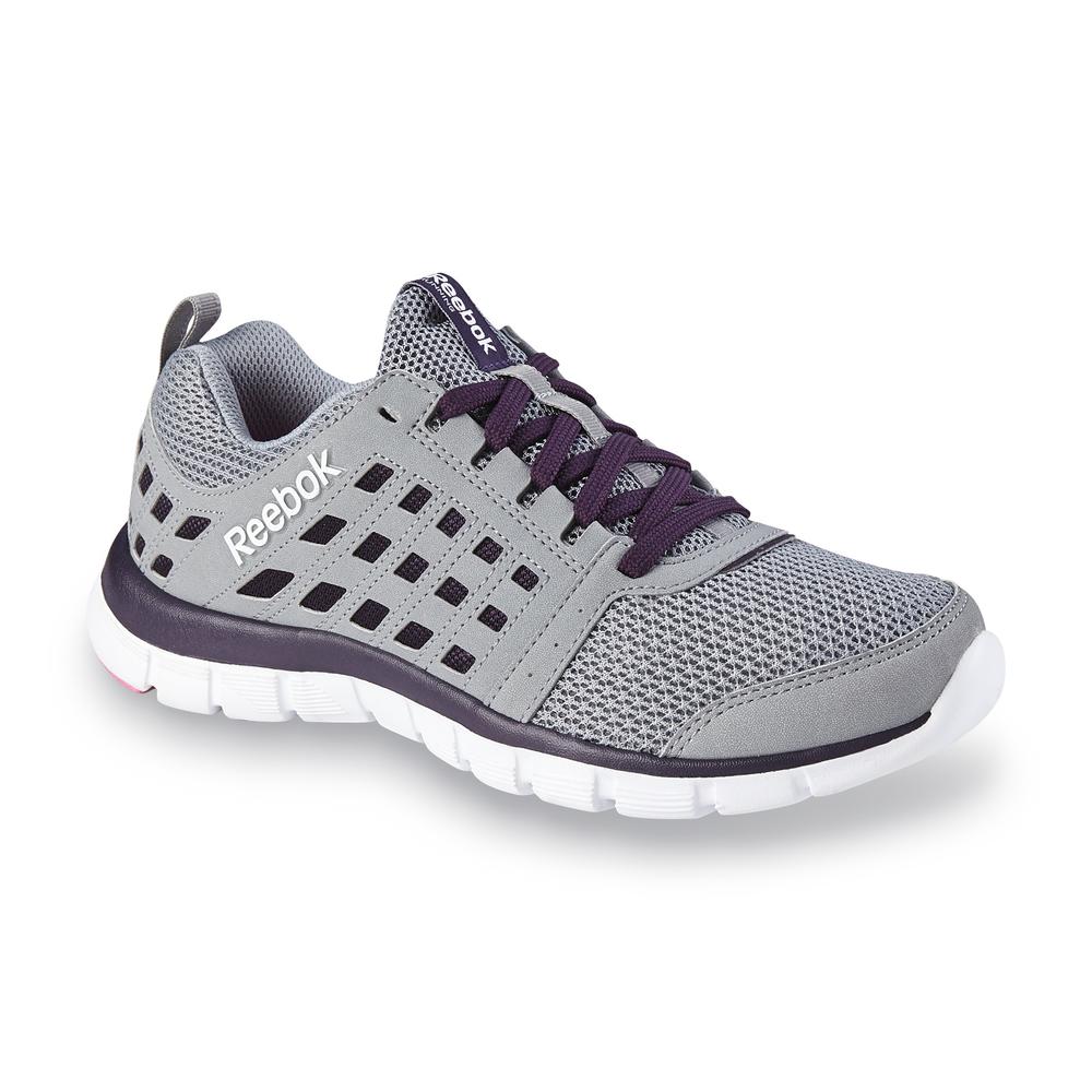 Reebok Women's Z Dual Ride Gray/Purple/Pink Running Shoe