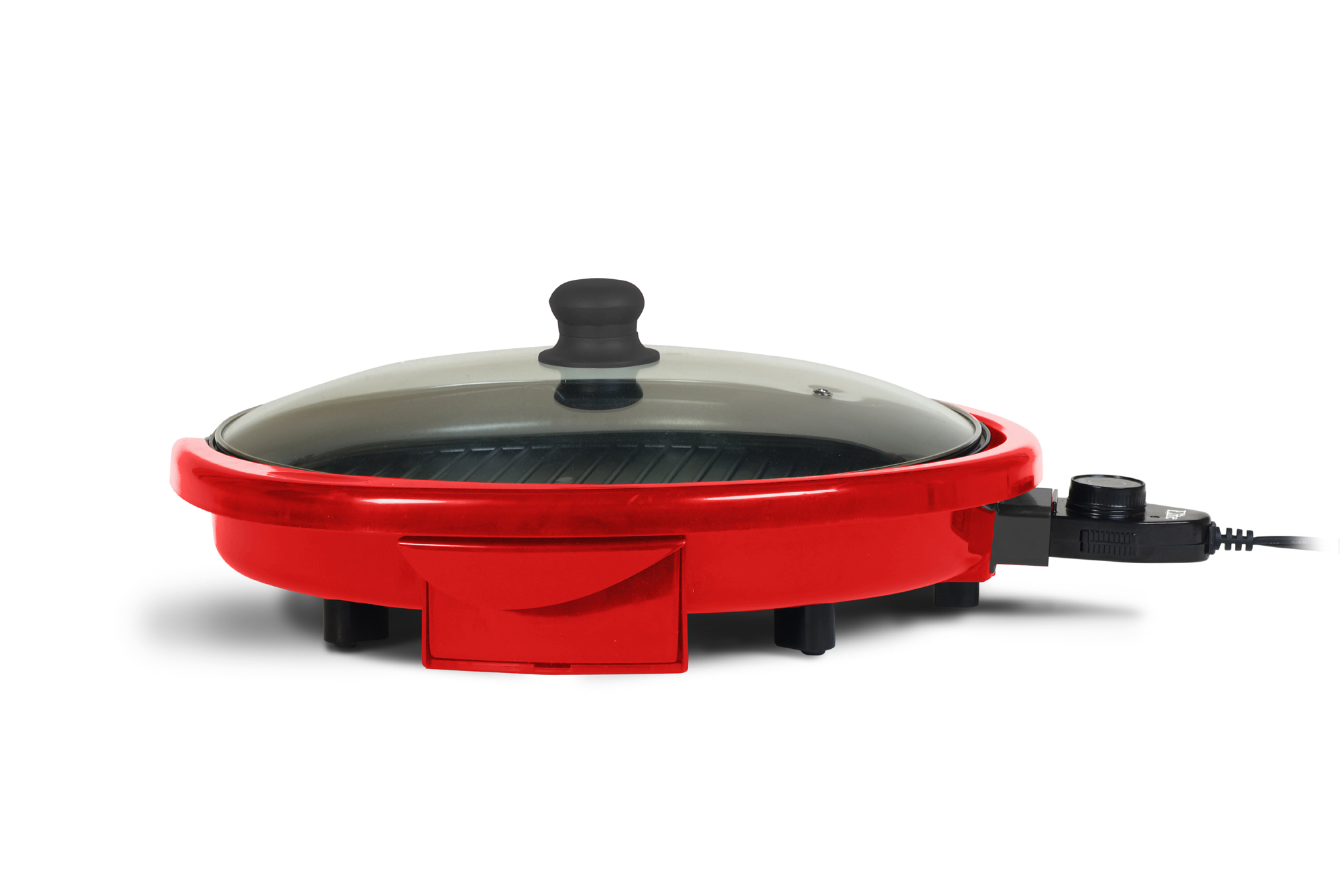 Maxi Matic Elite Gourmet EMG 980R Electric Indoor Grill, 14 Inch, Red