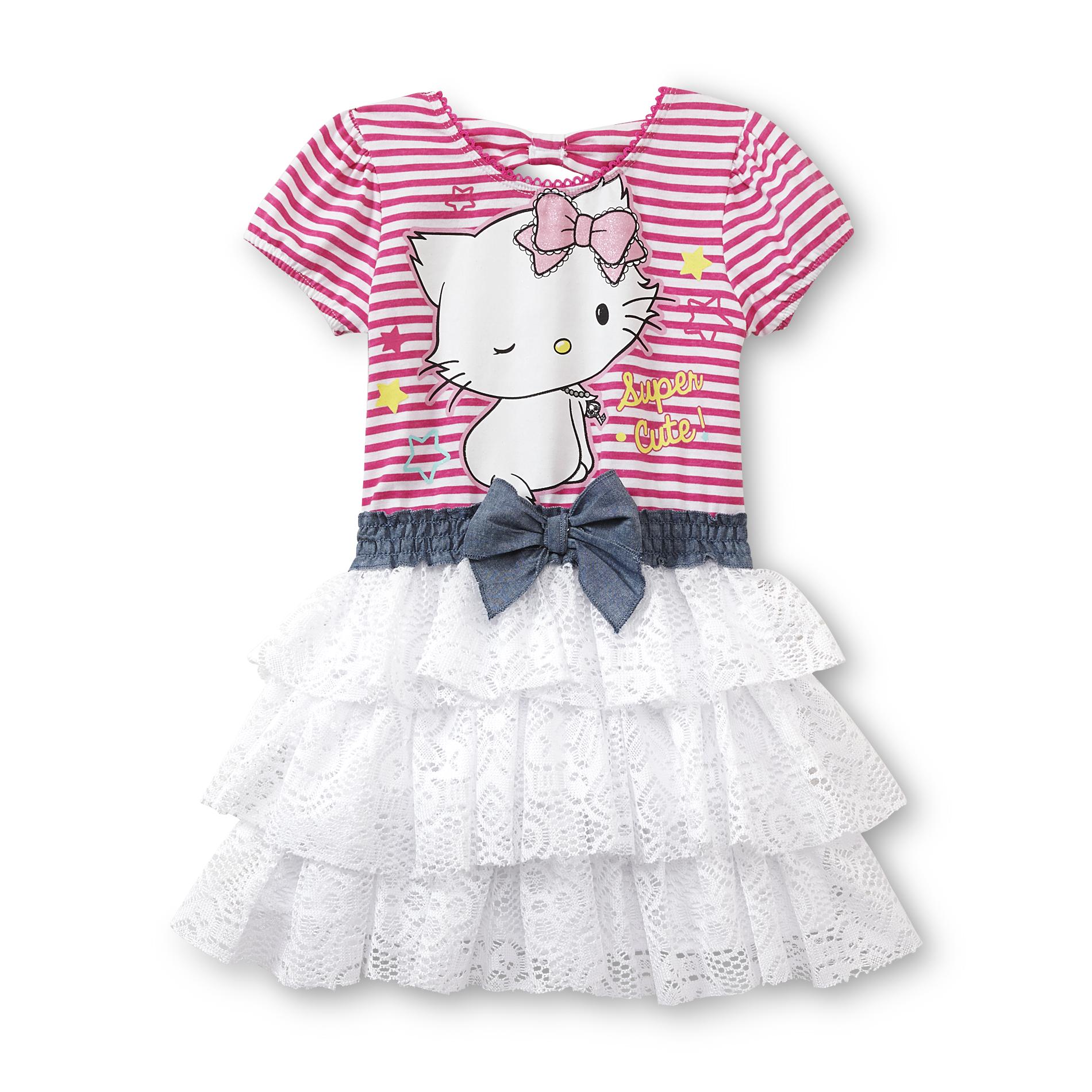 Sanrio Charmmykitty Toddler Girl's Graphic Dress - Super Cute