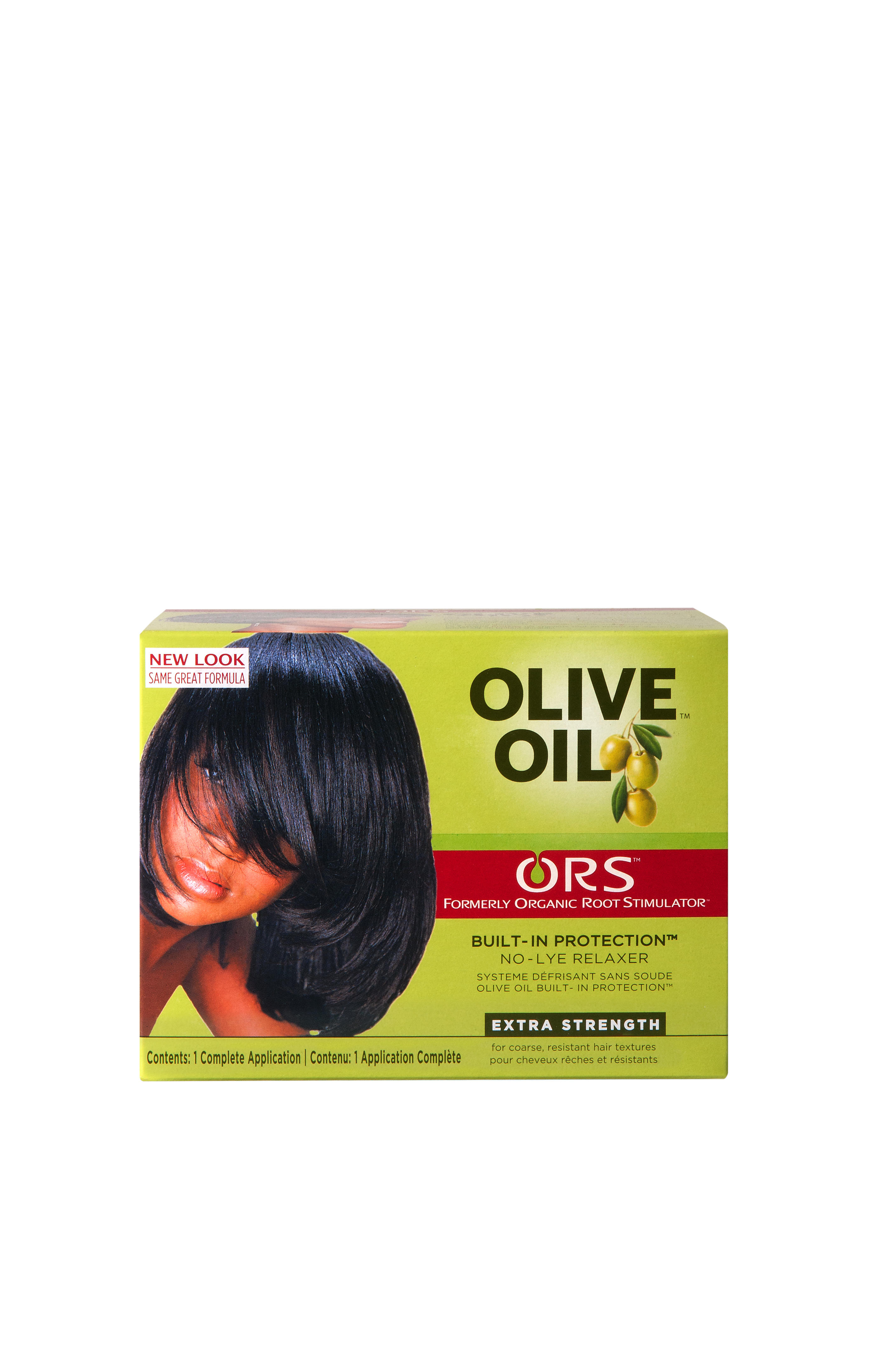 Organic Root Stimulator Relaxer, Olive Oil, No-Lye, Extra Strength, 1 application