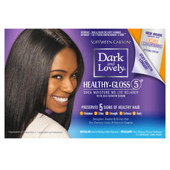 Dark and Lovely SoftSheen-Carson Dark and Lovely Triple Nourished Silkening Relaxer No-Lye Regular Strength with Shea Butter, Jojoba and Avocado