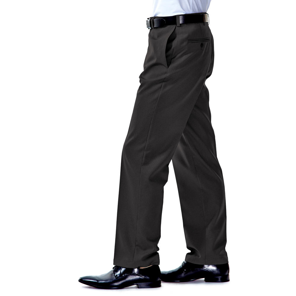 Haggar Men's Cool 18 Flat-Front Performance Dress Pants