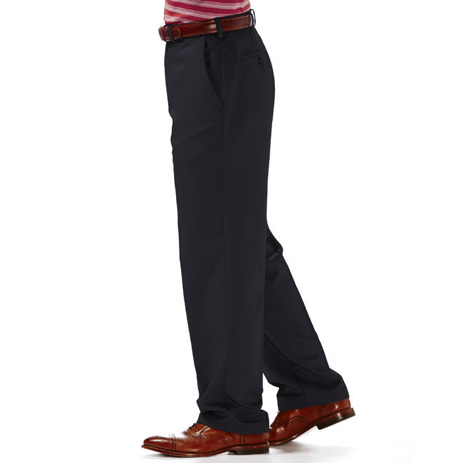 Haggar Men's Big & Tall Cool 18® Micro Wicking Pants Flat Front