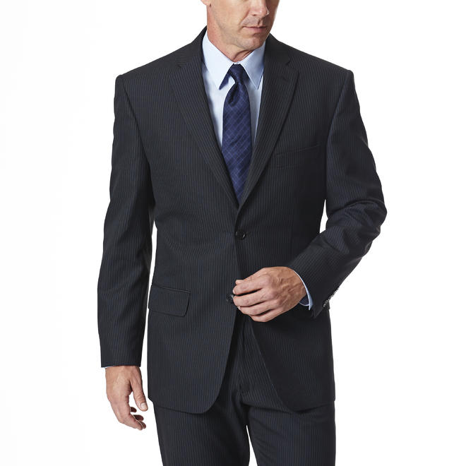 Haggar Men's Classic Fit Suit Coat Pinstripe