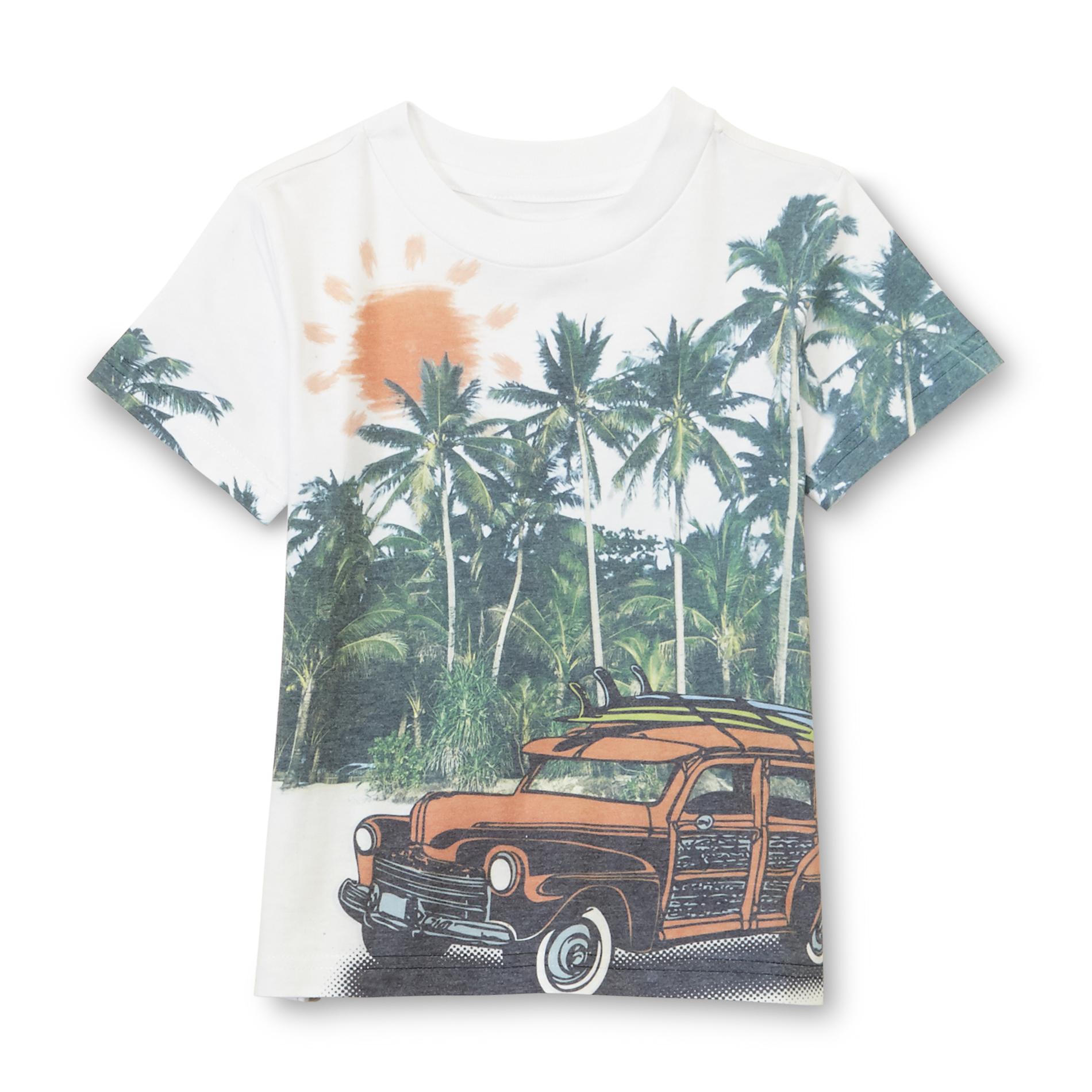 Route 66 Baby Infant & Toddler Boy's Graphic T-Shirt - Tropical Surf