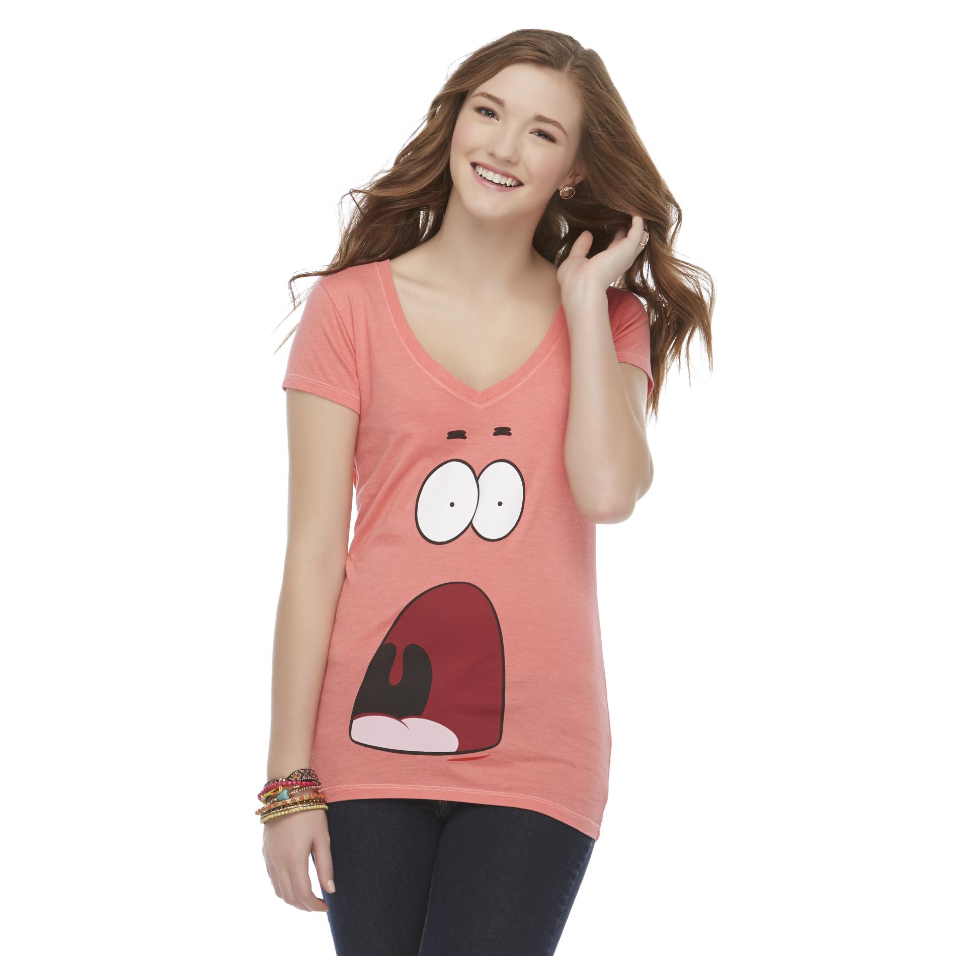 Nickelodeon SpongeBob SquarePants Junior's Graphic T-Shirt - Patrick