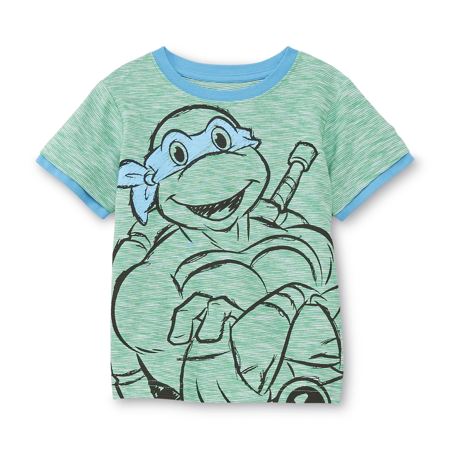 Nickelodeon Teenage Mutant Ninja Turtles Toddler Boy's Graphic T-Shirt - Leonardo