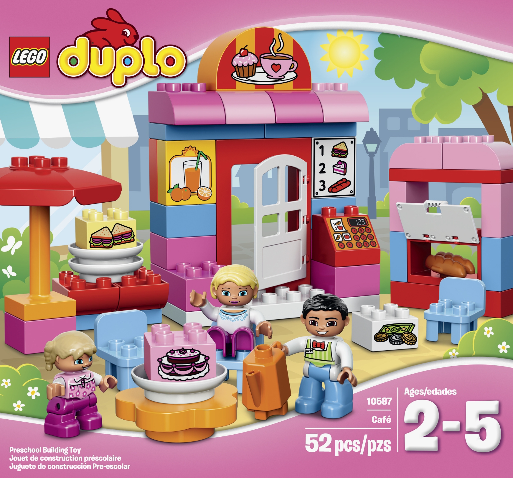 LEGO DUPLO Café Building Set   Toys & Games   Blocks & Building Sets