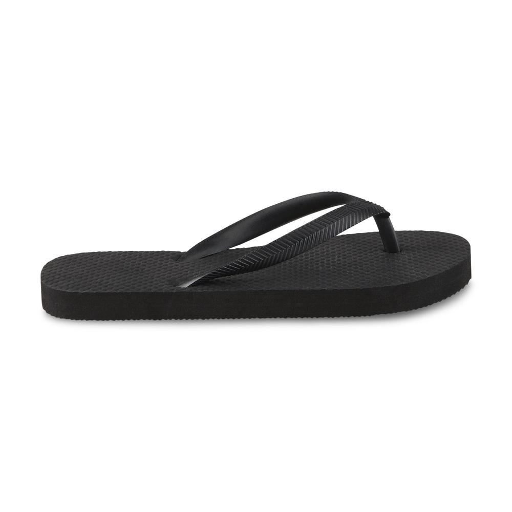 Athletech Boy's Marny Black Flip-Flop Sandal