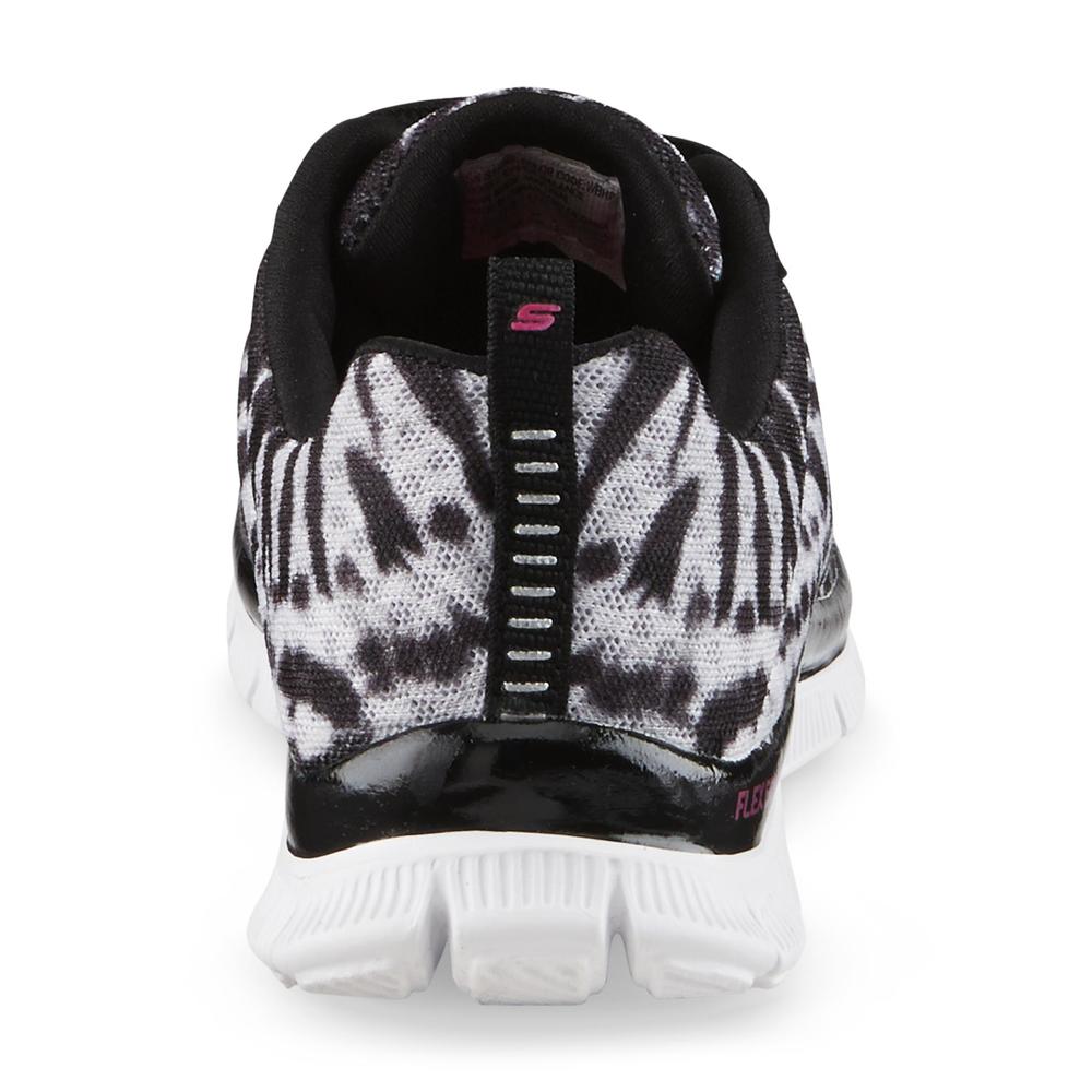 Skechers Girl's Limited Edition Black/Pink/TieDye Running Shoe