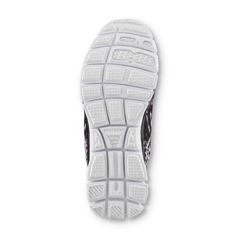 Skechers Girl's Limited Edition Black/Pink/TieDye Running Shoe