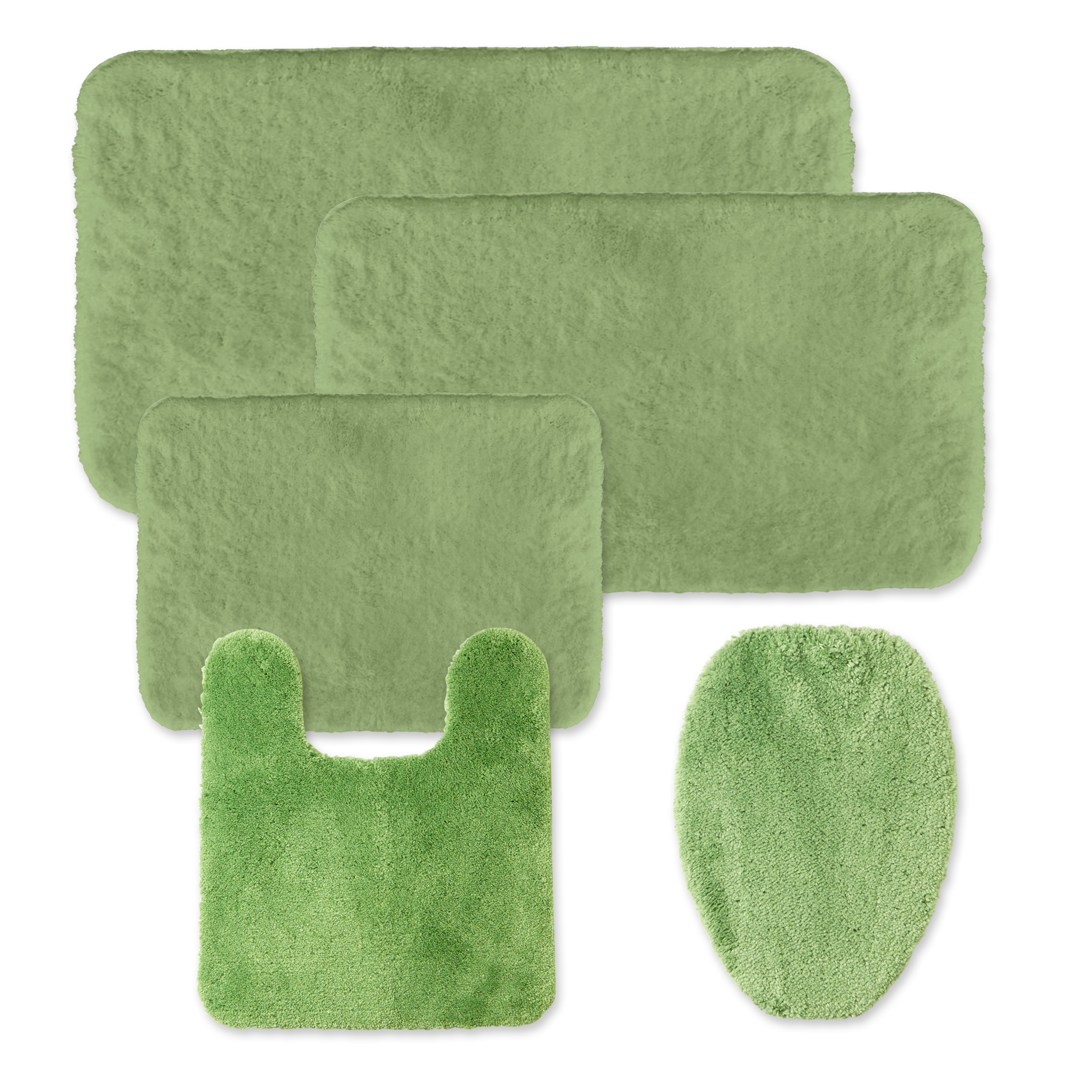 Green Bath Rugs Mats Kmart