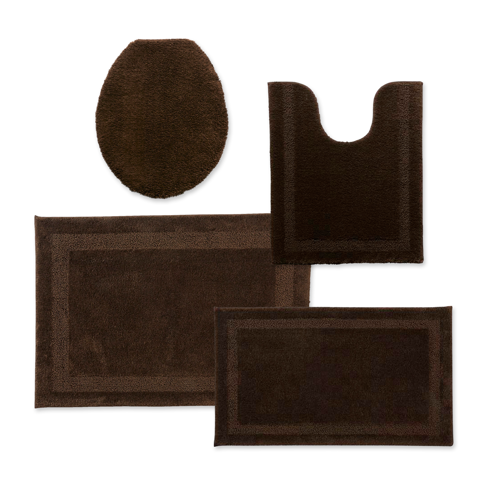 Brown Bath Rugs Mats Kmart