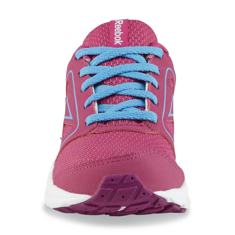 Reebok Girl's Zone CushRun Pink/Blue Running Shoe