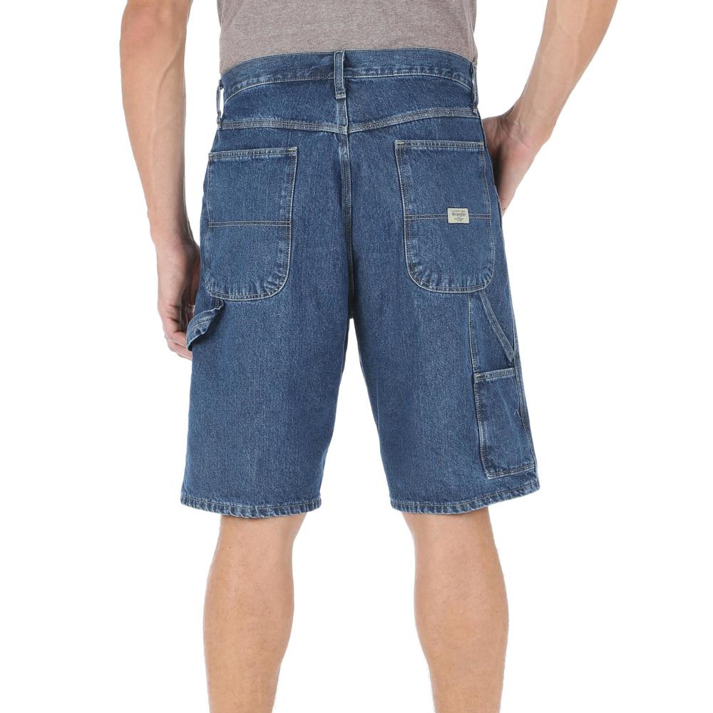 Wrangler Men's Big & Tall Denim Carpenter Shorts