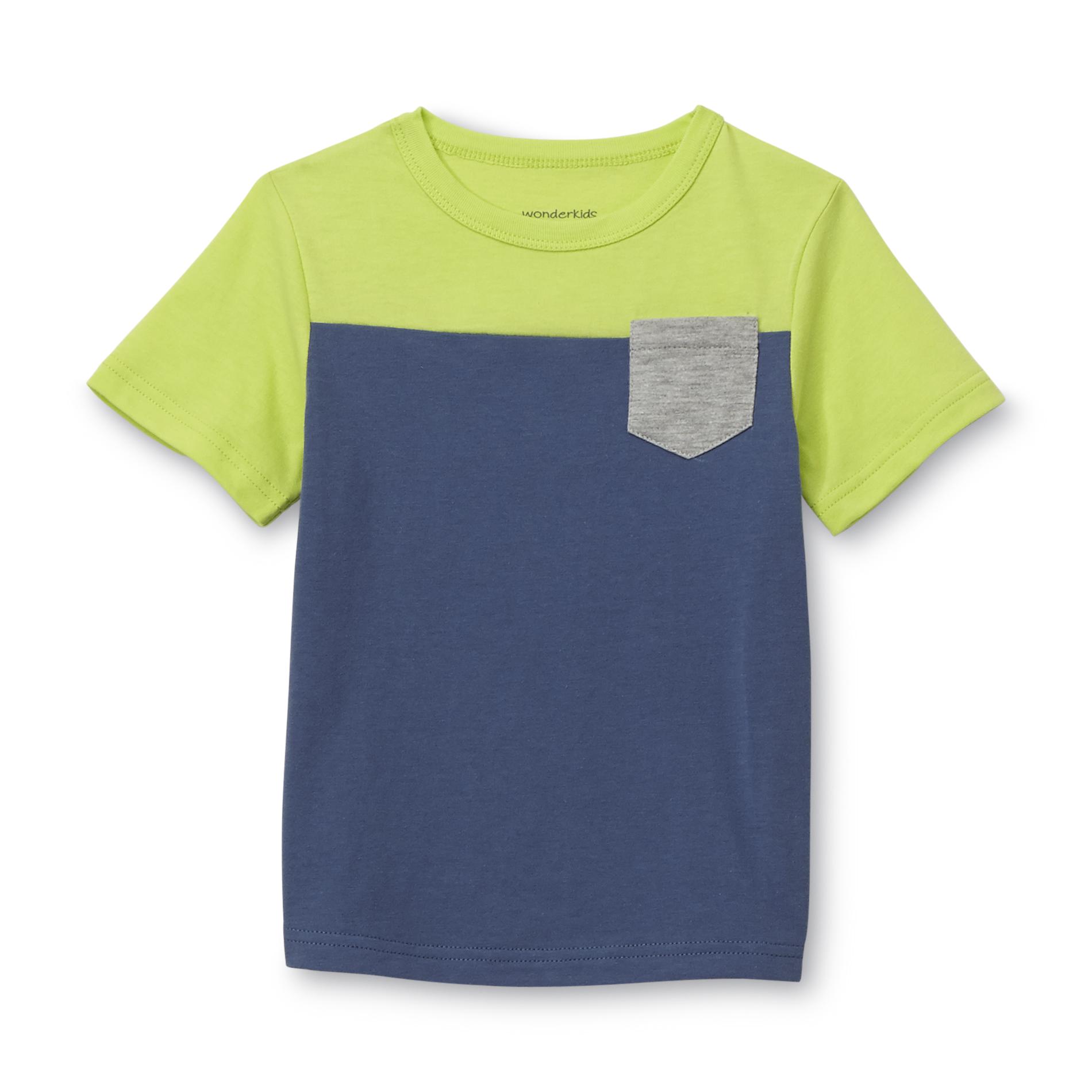 WonderKids Infant & Toddler Boy's Crew Neck T-Shirt - Colorblock