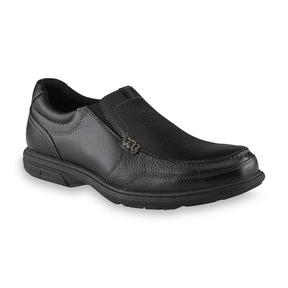 Nunn Bush Men's Carter Leather Comfort Casual Loafer Black - Wide Available