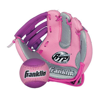 Set Gant Et Balles De Baseball Franklin Sports Pour Enfants - Mitaine Droite 9 Pouces, Occasion Parfaite