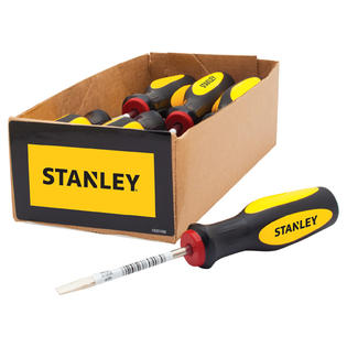 Stanley Standard Fluted Light Blade 3 Cabinet Tip Screwdriver