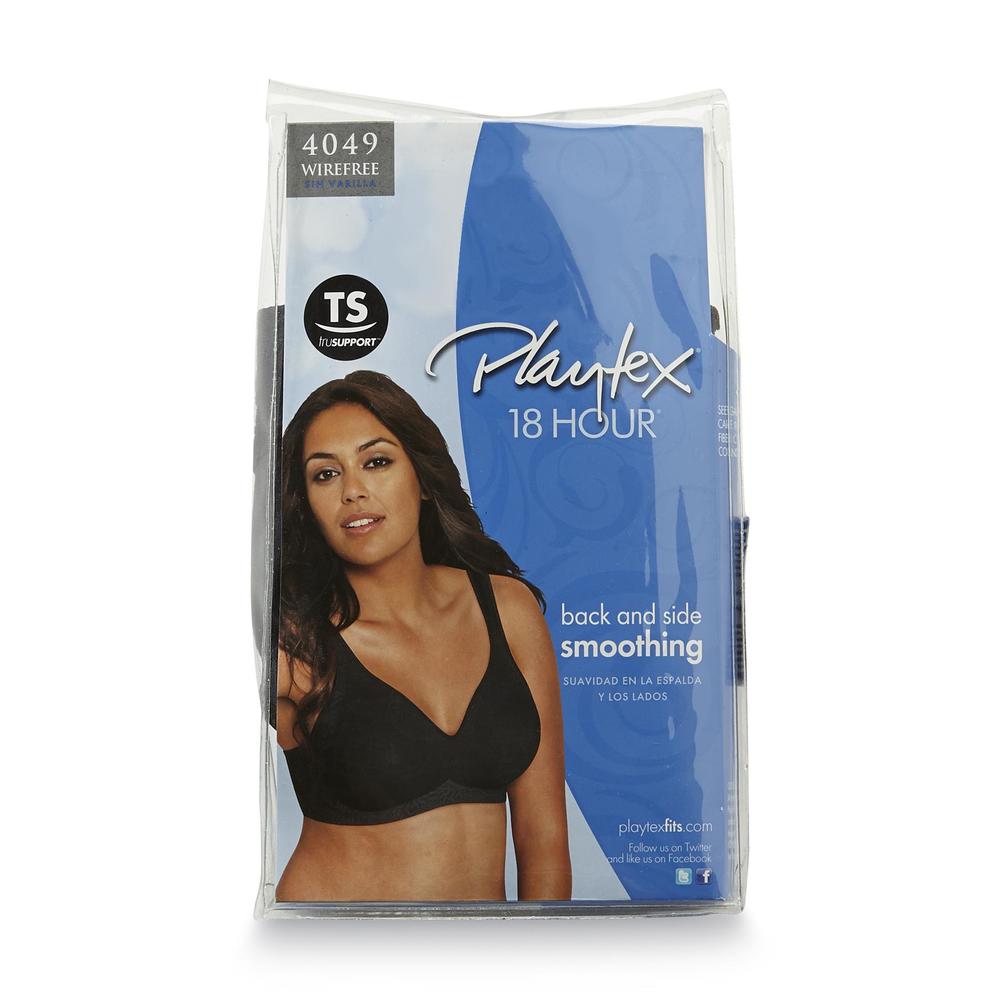 Playtex Women's Plus 18-Hour Back & Side Smoothing Bra - 4049