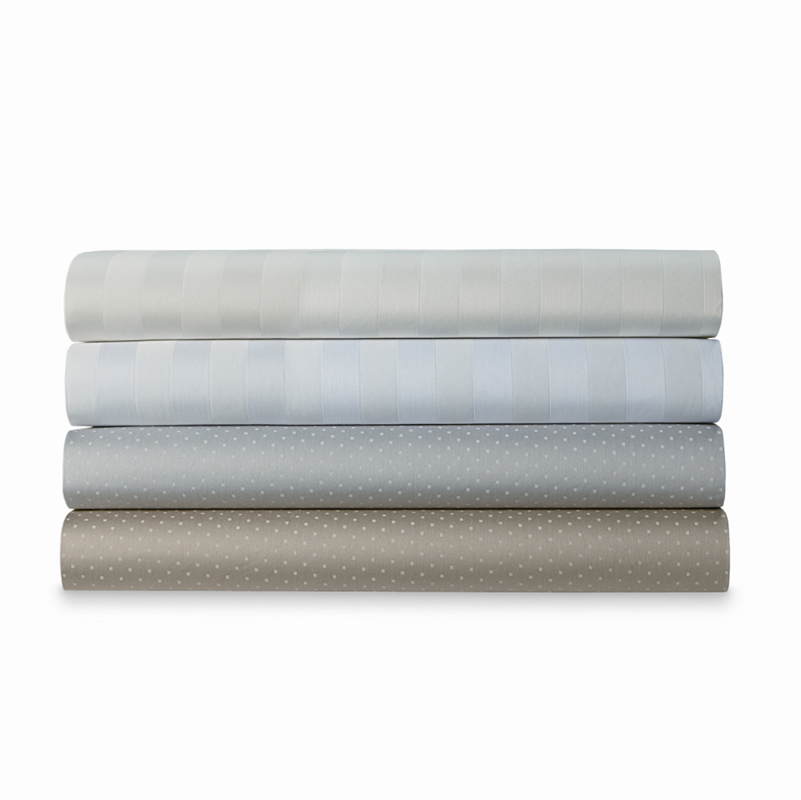 The Great Find 500 Thread Count 6-Piece Bedsheet Set - Dots/Stripe