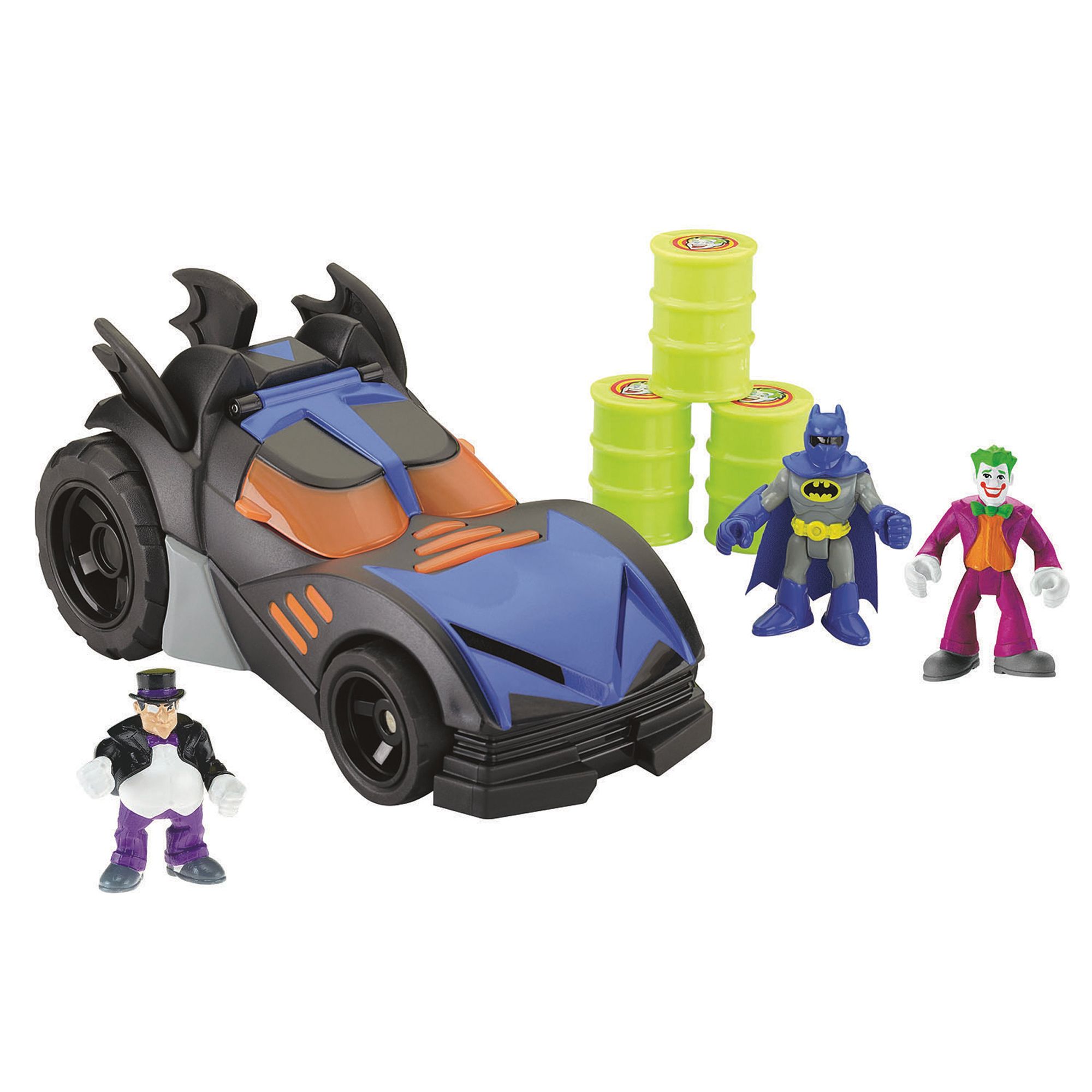 imaginext motorized batmobile