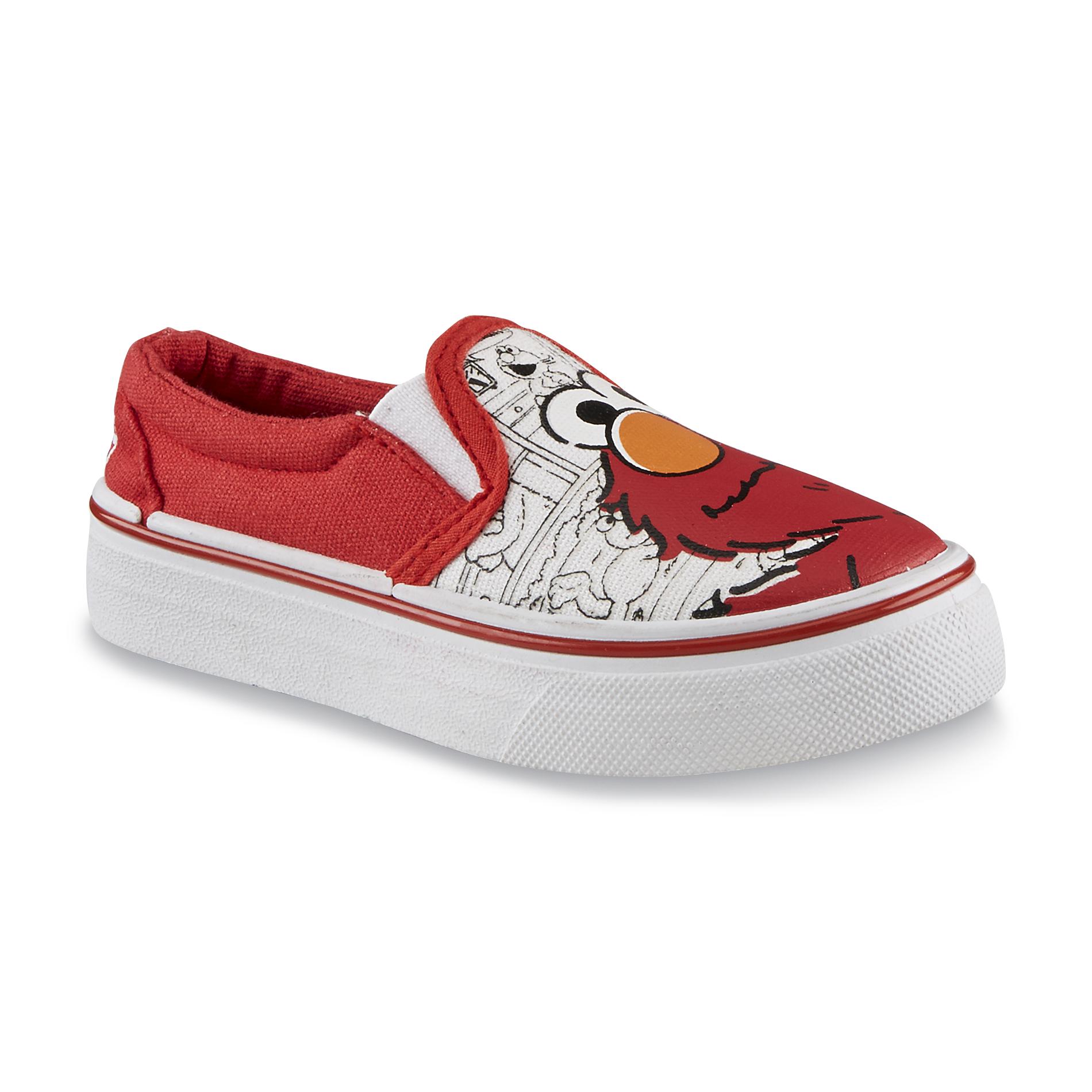 Sesame Street Toddler Boy's Elmo Red SlipOn Shoe Shoes