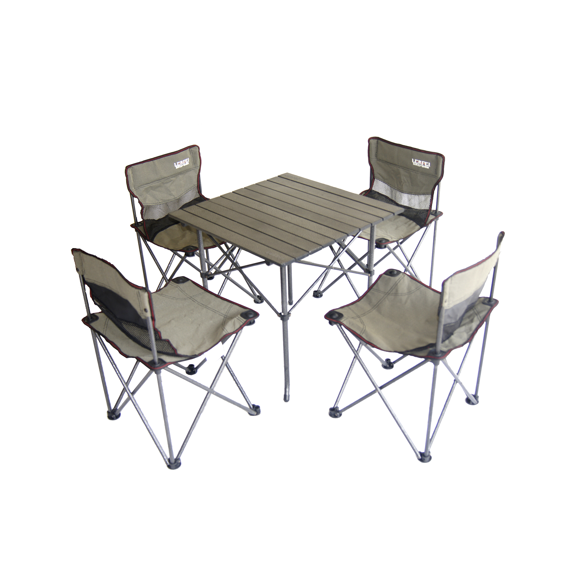 Ore International Portable Children's Camping Table and Chair Set
