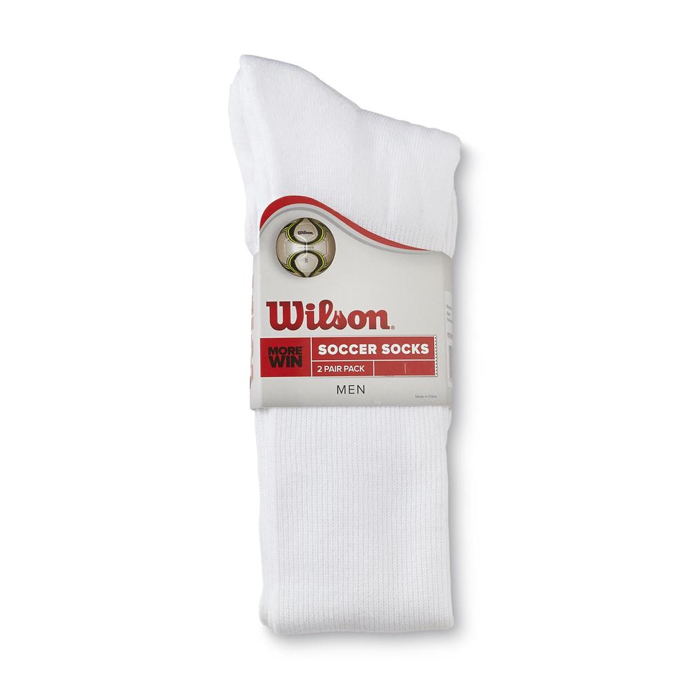 Wilson Men's 2-Pairs Soccer Socks
