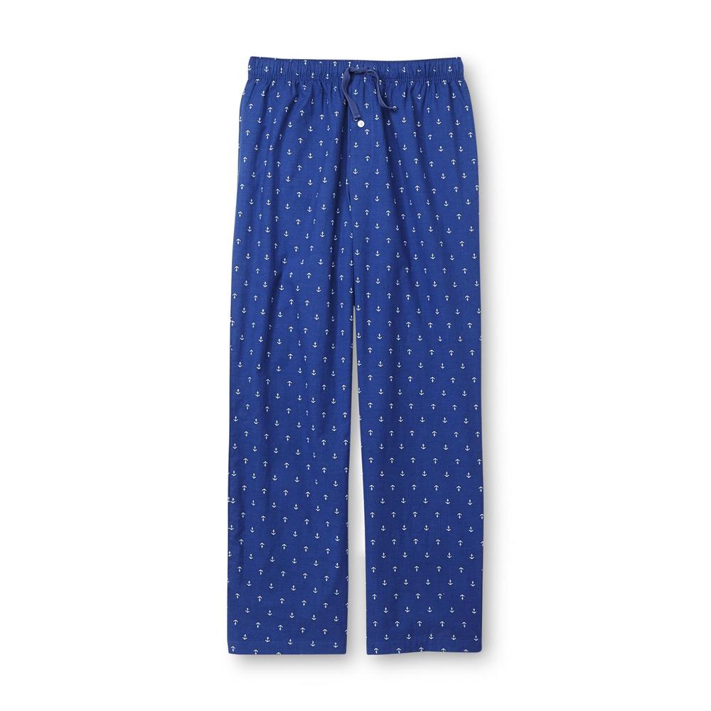 Basic Editions Men's Big & Tall Pajama Pants - Anchor
