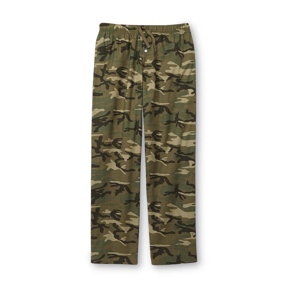 Basic Editions Men's Pajama Pants - Camouflage