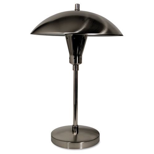 Ledu Illuminator Desk Lamp, Satin Nickel, 18-3/4" High