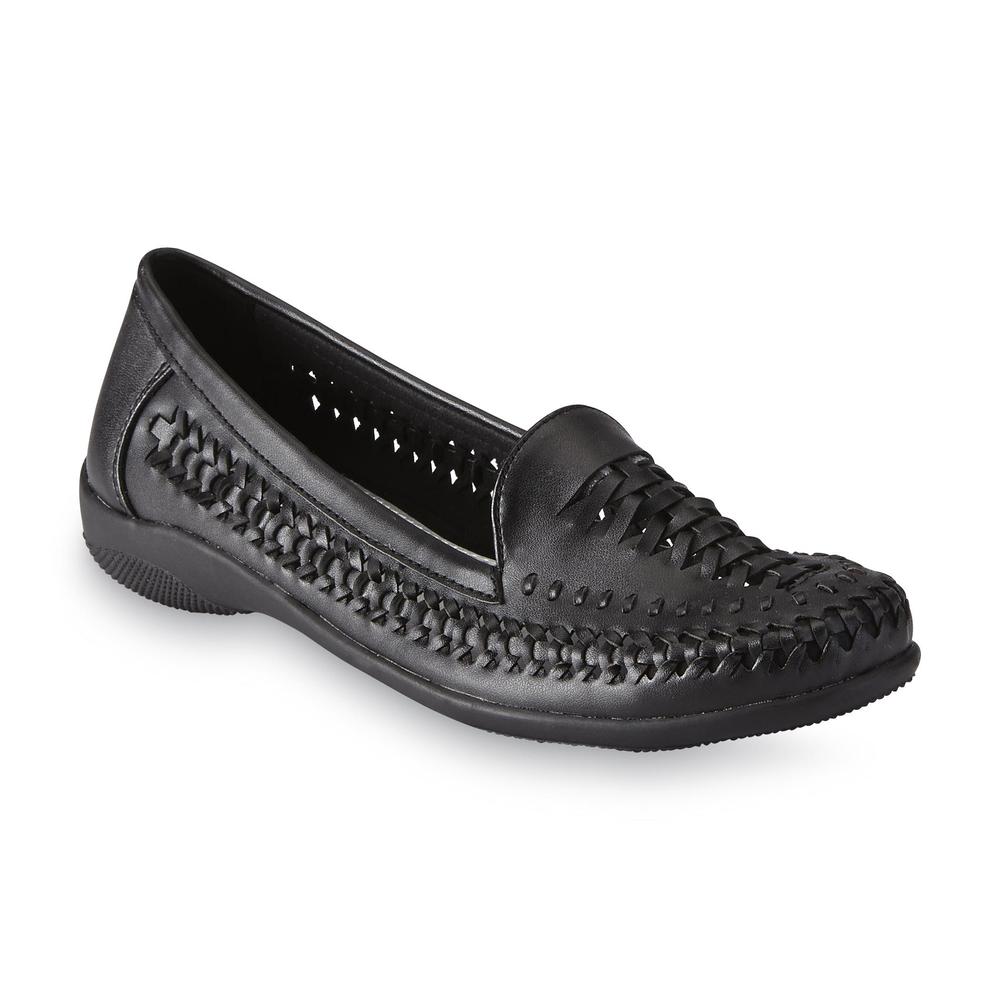 Basic Editions Women's Sudie Black Loafer