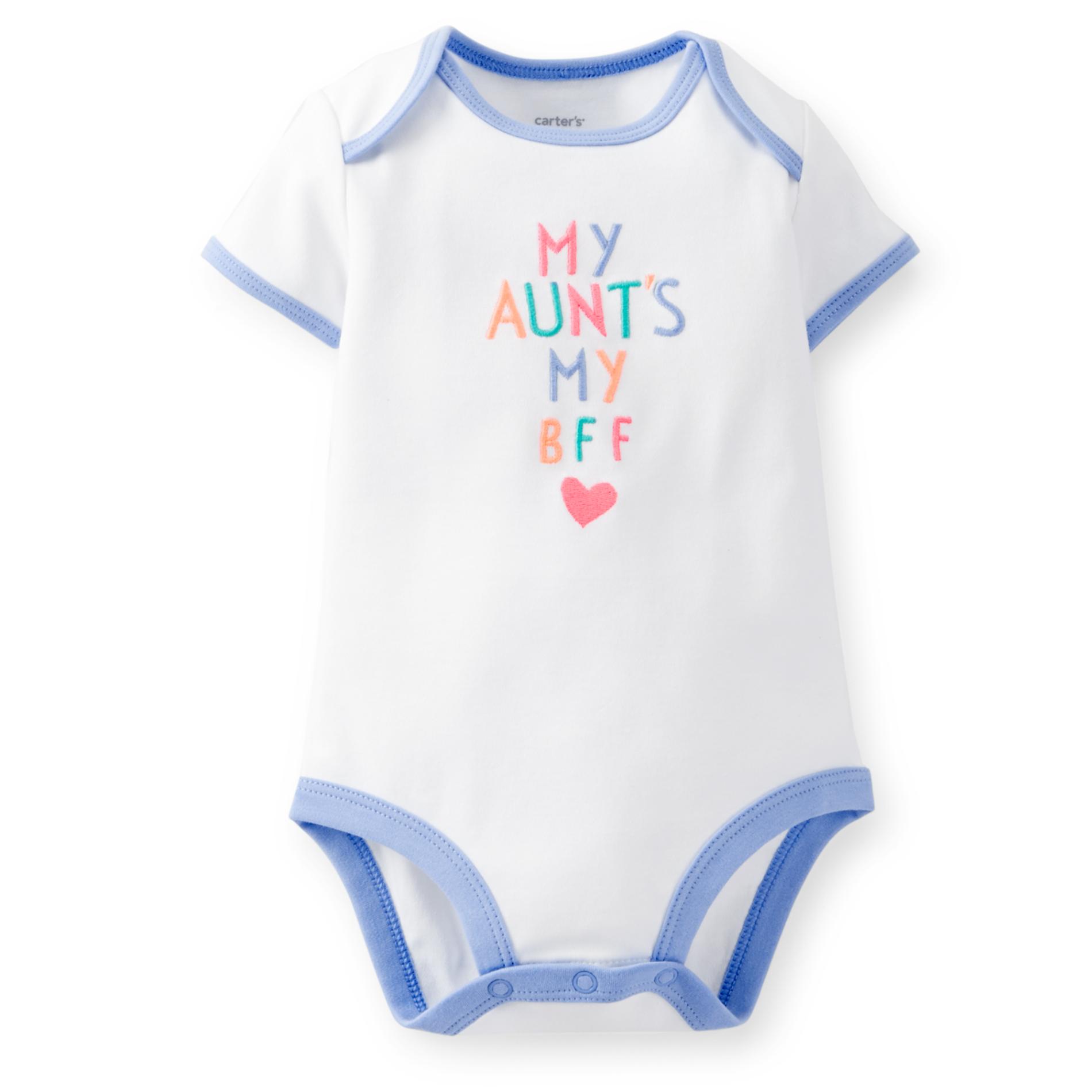 Carter's Newborn & Infant Girl's Graphic Bodysuit - Aunt's BFF