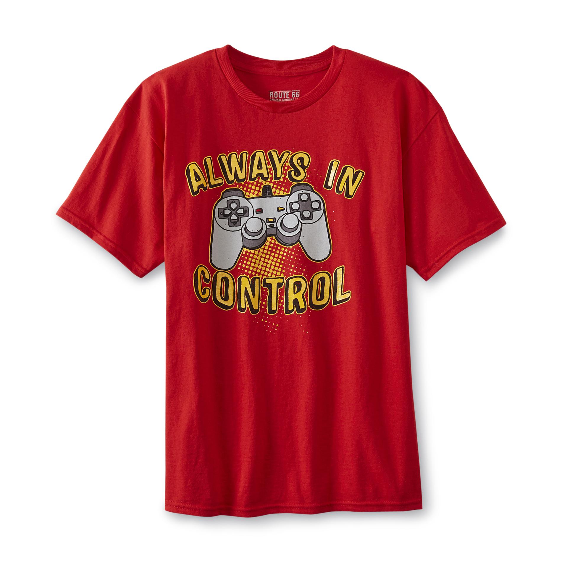 Route 66 Boy's Graphic T-Shirt - Video Game Controller