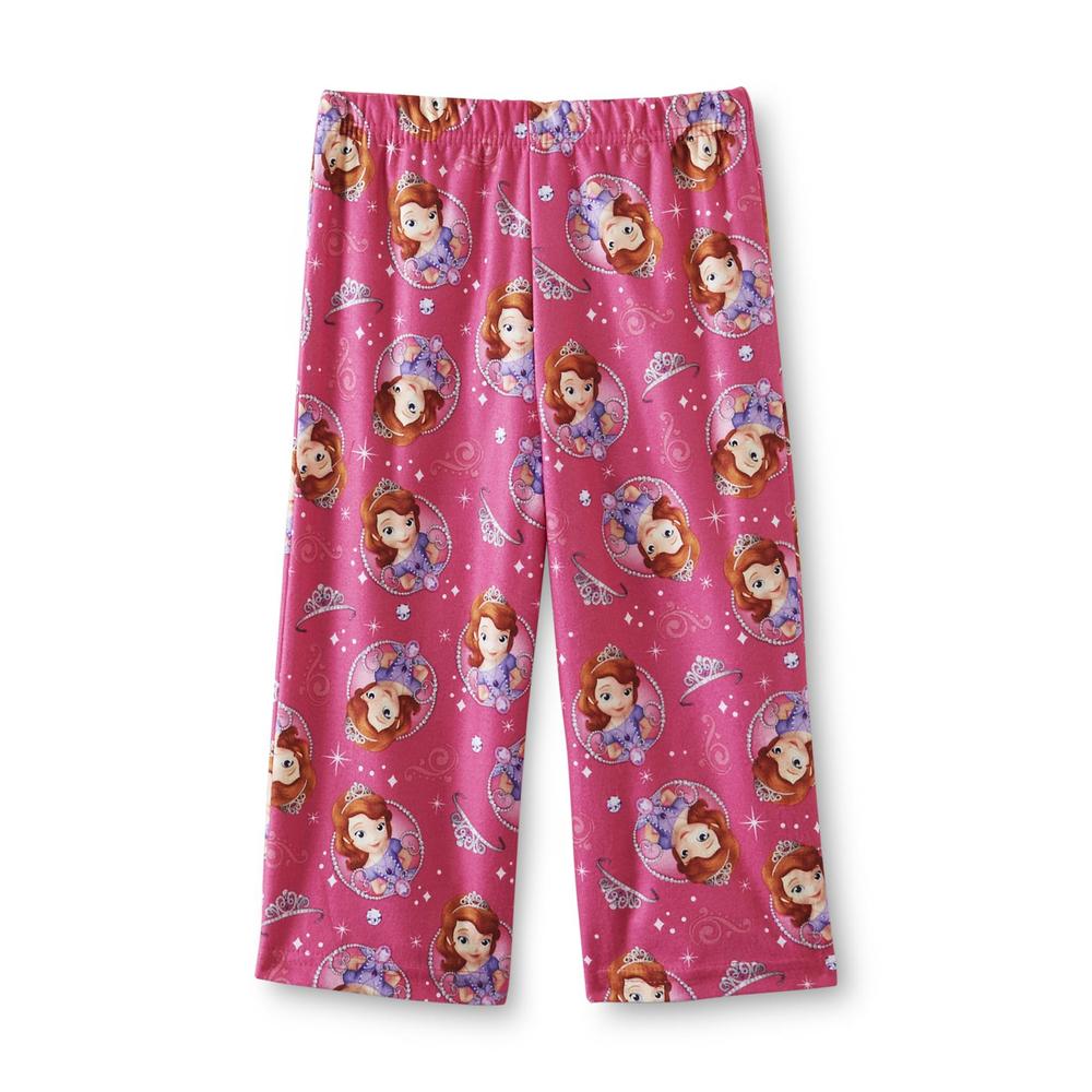 Disney Sofia the First Toddler Girl's Pajama Top & Pants