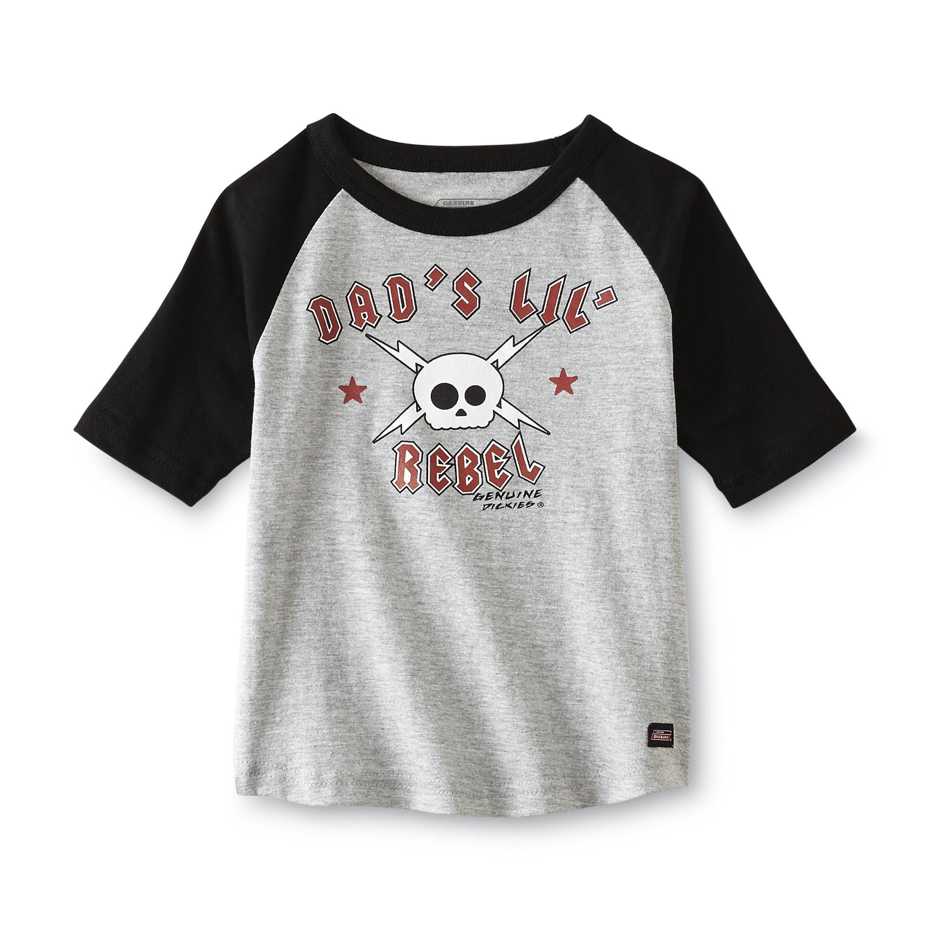 Dickies Infant & Toddler Boy's Baseball T-Shirt - Skull