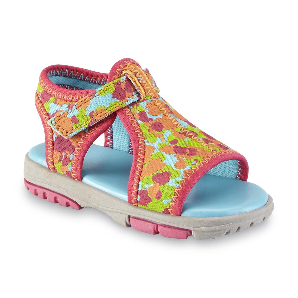 Natural Steps Toddler Girl's Hawthorn Multicolor/Paint Splatter Sandal