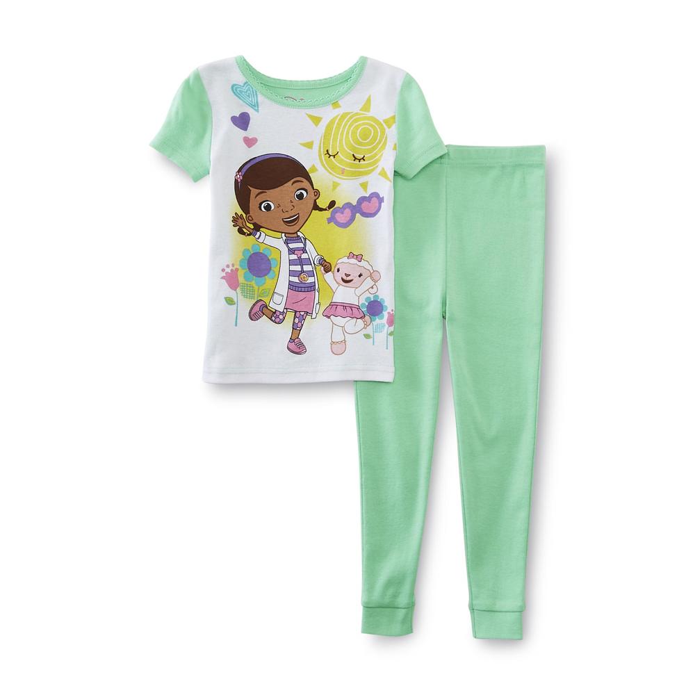 Disney Sofia the First & Doc McStuffins Toddler Girl's 2-Pairs Pajamas